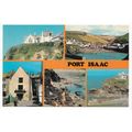 Port Isaac Cornwall Multiview Postcard 447