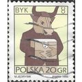POLAND, MAMMAL, Taurus the Bull, zodiac, yellow...