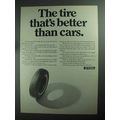 1968 Pirelli Cinturato CN 72 Tire Ad - Better Than Cars