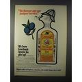 1972 Gordon's Gin Ad - Flavour-age Our Juniper Berries