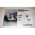 1972 Goodyear Tire Ad w/ Jackie Stewart - Grand Prix