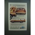 1981 Chevrolet Chevy Caprice Classic Wagon Ad!