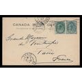 Canada Victoria Numeral 1903 Postal Card Uprate...