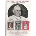 Vatican Papal Pope 1959 Maximum Card Italy