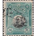 PERU, Bolognesi, green 1918, 10 Cvos, #2