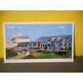Ogden Point Cafe,British Columbia Canada Postcard