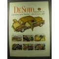 1949 De Soto Car Ad - De Soto presents an exciting new Sedan.. the Carry-All