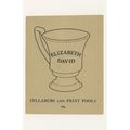 Syllabus & Fruit Fools Elizabeth David 1971 Boo...