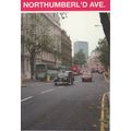 Black Taxi Cab on Northumberland Avenue London ...