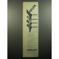 1957 Jaeger Socks Ad - The Song of the Sock