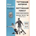 1967/68 Tottenham Hotspur / Spurs vs N Forest *...