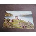 Valentines Art Postcard - Castle Urquhart & Loc...
