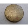 Stratton - vintage powder compact - gold colour...