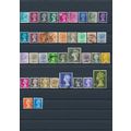QEII Decimal Machin Definitives: 37 Values - Gr...
