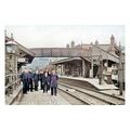 ptc5222 - Yorks. - Early Wortley Railway Statio...