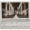 old postcard Nottingham, St Marys Church Inerior