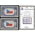 910b, Mint VF NH 5¢ - Reverse Printing of Flag ...
