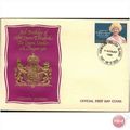 Pitcairn Islands FDC 1980 - SG 206 - Queen Moth...