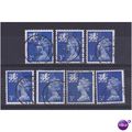 W15 3p Ultramarine (1 centre band).Fine Used.ns1