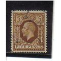 1934 GB GEORGE V 5D YELLOW BROWN F/U SG 446