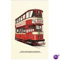Tram Postcard Leeds Corporation Tramways Horsfi...