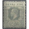 Sierra Leone 1913 SG115 2d Greyish-Slate Mounte...