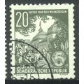 Germany 1953 - SG E128 - 20pf green - Workers H...