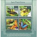 TOGO 2011 SHEET MNH BUTTERFLIES PAPILLONS SCHME...