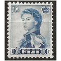 Fiji 1961 SG299 1d Deep Ultramarine Mounted Min...