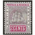 British Guiana 1900 SG234 2c Dull Purple & Carm...