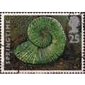 GB, Snail in leaves, brown 1995, 25p, #2