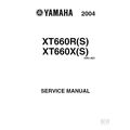 YAMAHA XT660R(S) XT660X(S) SERVICE MANUAL MOTOR...