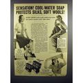 1940 Ivory Snow Soap Ad - Sensation!
