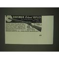 1940 Crosman Arms Silent Rifle Ad - for every s...