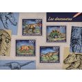 CENTRAL AFRICA 2014 SHEET MNH DINOSAURS DINOSAU...