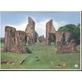 Glastonbury Abbey, Looking West, Somerset