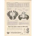 OHIO RUBBER COMPANY 1962 Recipo wall cleaner co...