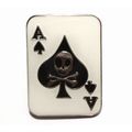Ace of Spades Skull & Crossbones Death Biker Ro...