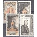 ZAYIX Laos 66-69 MNH Royalty King Sisavang Vong...