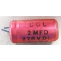 CCL Electrolytic Capacitor New Old Stock 2µF, 2...