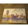 1930s Postcard - Houses of Parliament, London -...