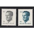 Belgium King Baudouin 2v 14F + 25F 1982 MNH SG#...