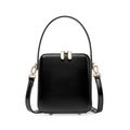 Women Handbag Genuine Leather Shoulder Bags Black