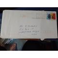 commercial envelope postally used pre paid