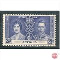Antigua stamps 1937 SG97 Coronation Issue 2&1/2...