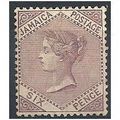 Jamaica 1909 SG52 6d Lilac Watermark Multiple C...