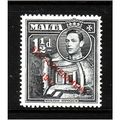 MALTA 1948 SG 237 1 1/2d BLUE BLACK U/M MINT #3