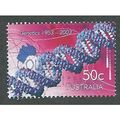 AUS 2003 50c ' 50TH ANN OF D.N.A.' FINE USED (E...