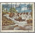 RHODESIA, Inyangombi Falls, green 1978, 30c, #4