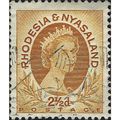RHODESIA & NYASALAND, Queen Elizabeth II, light...